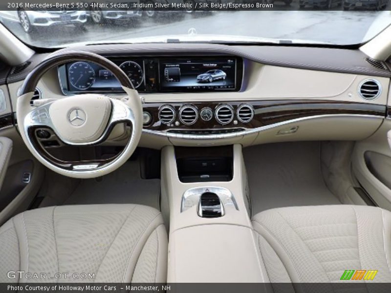 Dashboard of 2016 S 550 4Matic Sedan