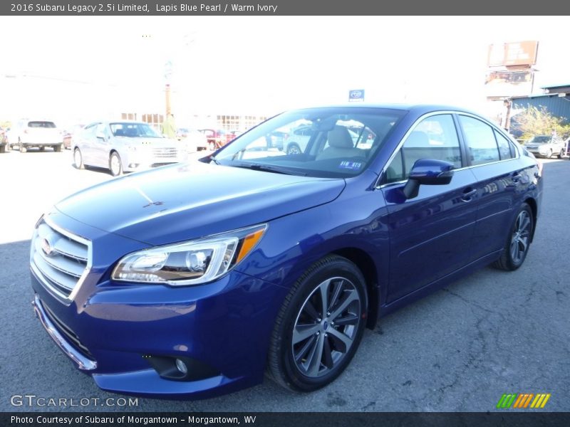 Lapis Blue Pearl / Warm Ivory 2016 Subaru Legacy 2.5i Limited