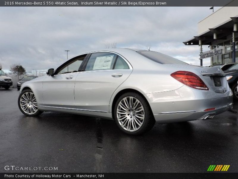  2016 S 550 4Matic Sedan Iridium Silver Metallic
