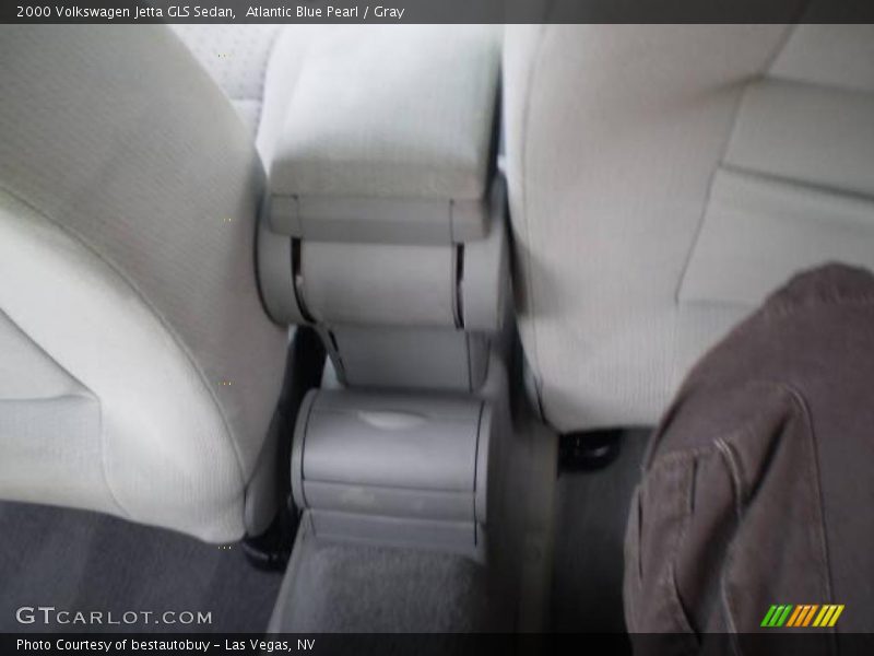 Atlantic Blue Pearl / Gray 2000 Volkswagen Jetta GLS Sedan