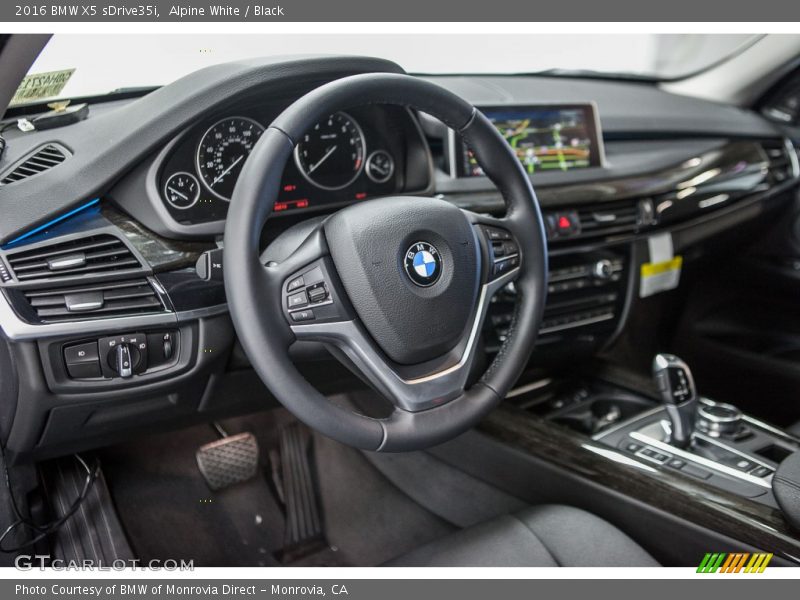 Alpine White / Black 2016 BMW X5 sDrive35i
