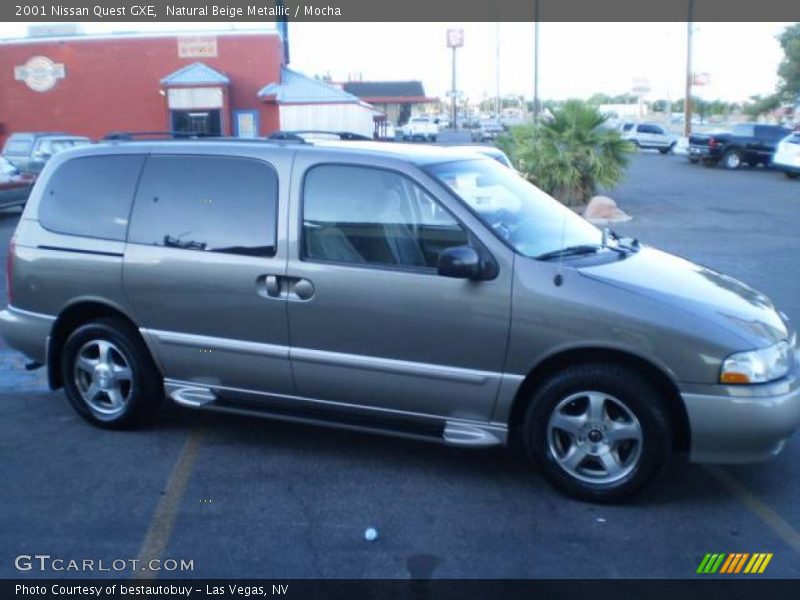 Natural Beige Metallic / Mocha 2001 Nissan Quest GXE