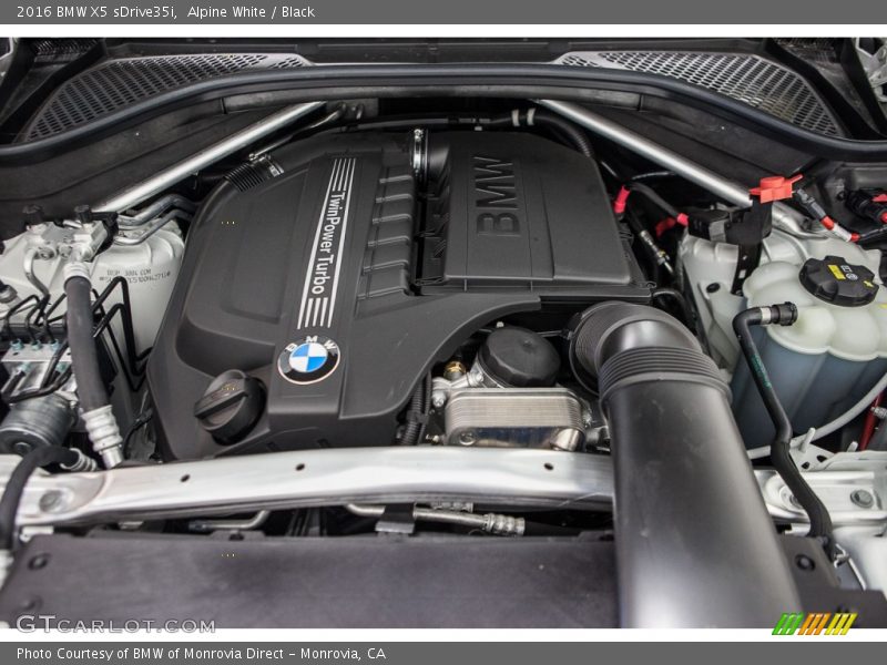 Alpine White / Black 2016 BMW X5 sDrive35i
