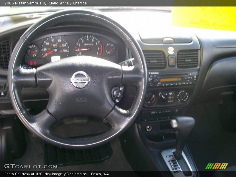 Cloud White / Charcoal 2006 Nissan Sentra 1.8