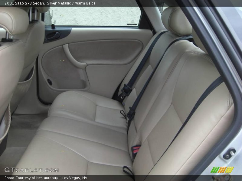 Silver Metallic / Warm Beige 2001 Saab 9-3 Sedan