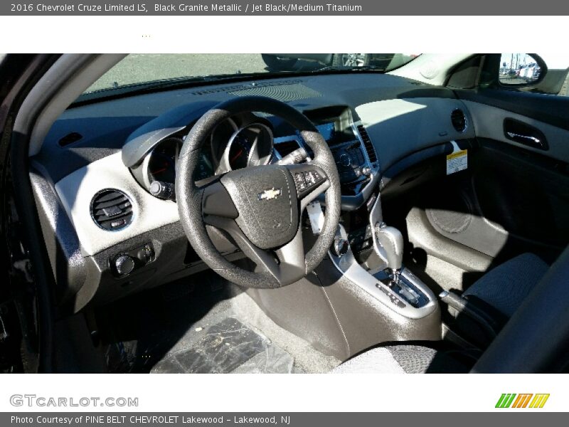 Black Granite Metallic / Jet Black/Medium Titanium 2016 Chevrolet Cruze Limited LS