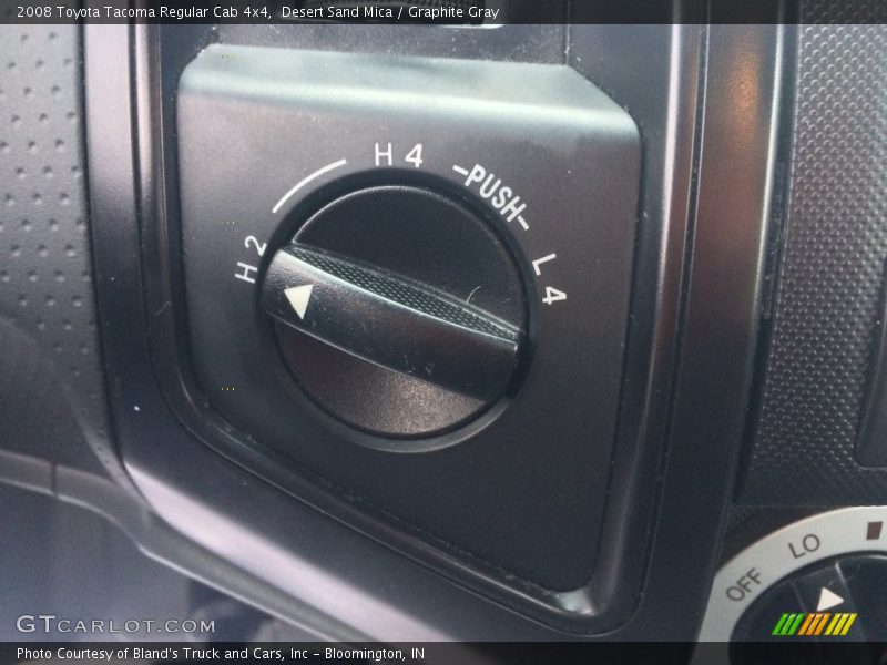 Desert Sand Mica / Graphite Gray 2008 Toyota Tacoma Regular Cab 4x4