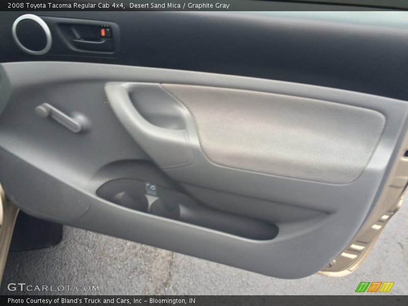Desert Sand Mica / Graphite Gray 2008 Toyota Tacoma Regular Cab 4x4