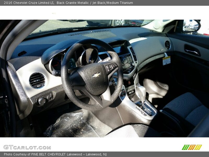 Black Granite Metallic / Jet Black/Medium Titanium 2016 Chevrolet Cruze Limited LS