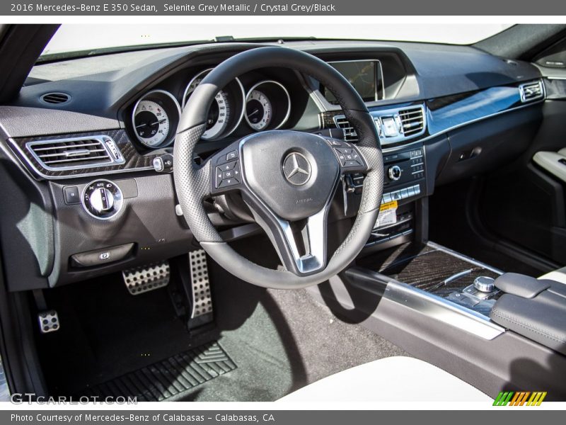 Selenite Grey Metallic / Crystal Grey/Black 2016 Mercedes-Benz E 350 Sedan