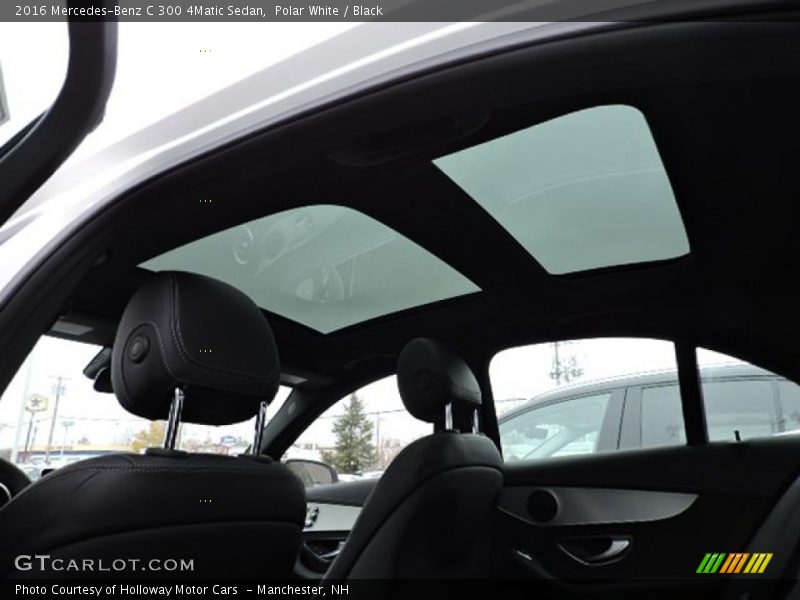 Polar White / Black 2016 Mercedes-Benz C 300 4Matic Sedan