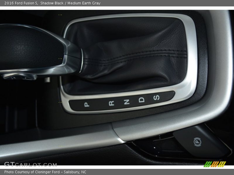 Shadow Black / Medium Earth Gray 2016 Ford Fusion S