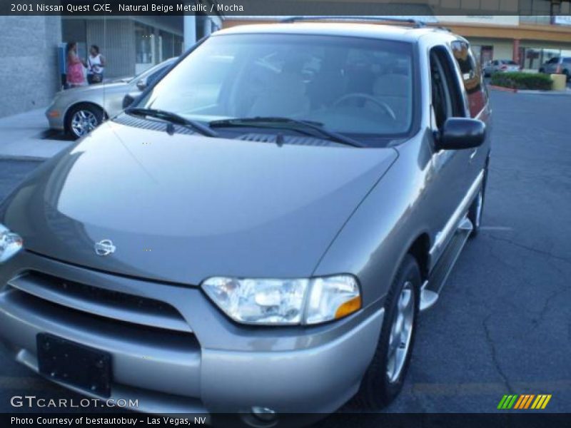 Natural Beige Metallic / Mocha 2001 Nissan Quest GXE