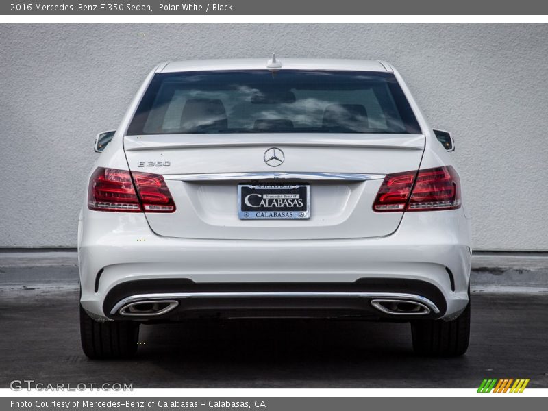 Polar White / Black 2016 Mercedes-Benz E 350 Sedan