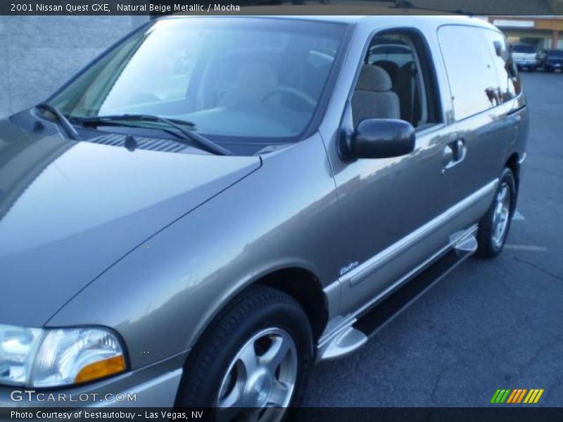 Natural Beige Metallic / Mocha 2001 Nissan Quest GXE