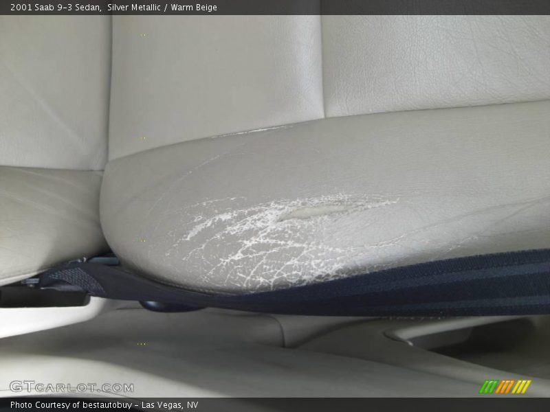 Silver Metallic / Warm Beige 2001 Saab 9-3 Sedan