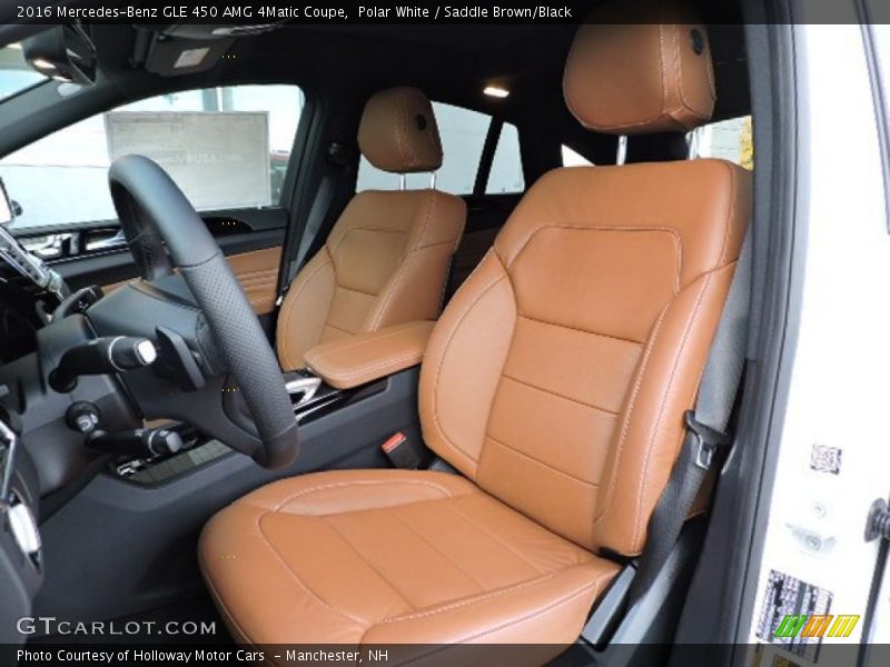 Front Seat of 2016 GLE 450 AMG 4Matic Coupe