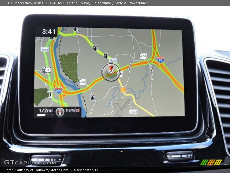 Navigation of 2016 GLE 450 AMG 4Matic Coupe