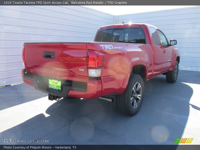 Barcelona Red Metallic / TRD Graphite 2016 Toyota Tacoma TRD Sport Access Cab