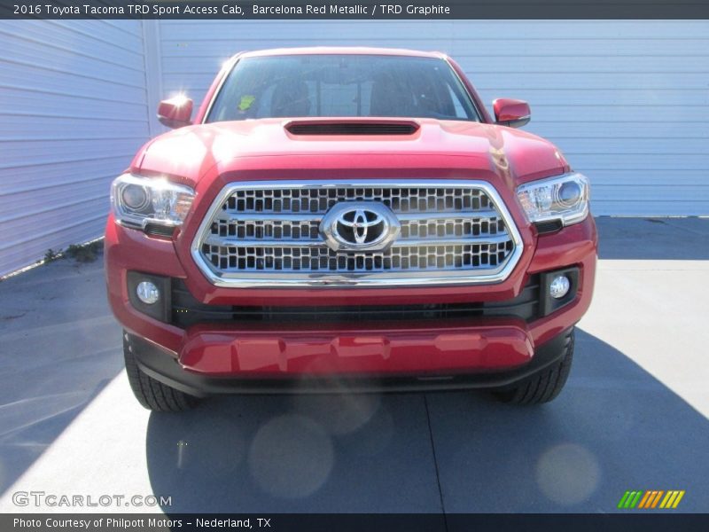 Barcelona Red Metallic / TRD Graphite 2016 Toyota Tacoma TRD Sport Access Cab