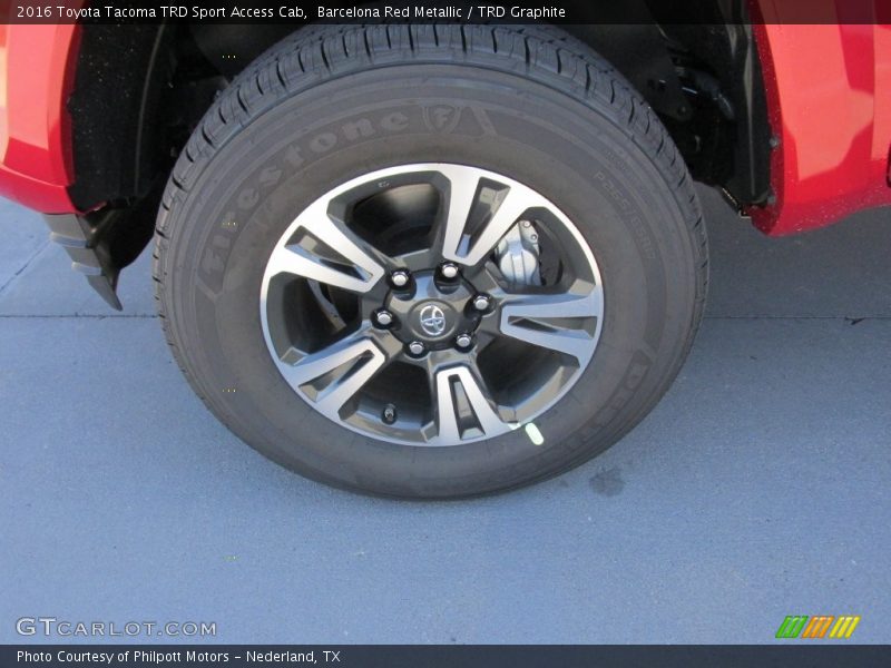  2016 Tacoma TRD Sport Access Cab Wheel