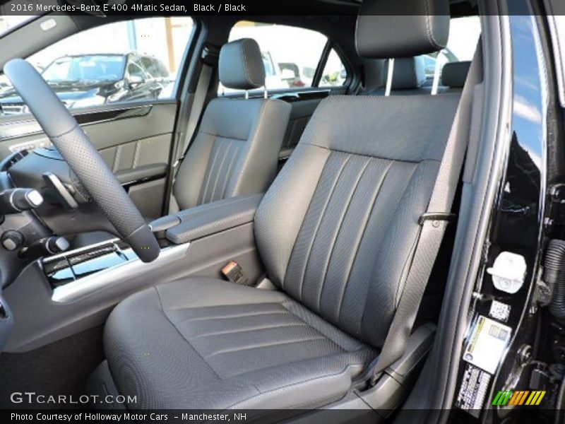 Black / Black 2016 Mercedes-Benz E 400 4Matic Sedan