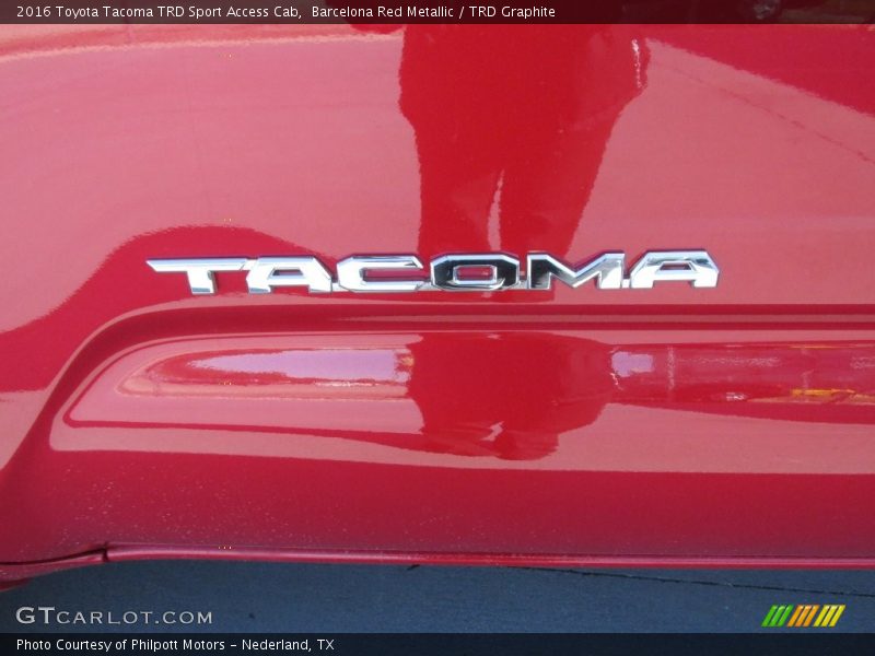 Barcelona Red Metallic / TRD Graphite 2016 Toyota Tacoma TRD Sport Access Cab