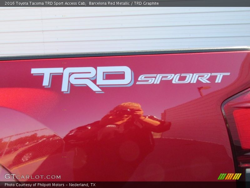  2016 Tacoma TRD Sport Access Cab Logo