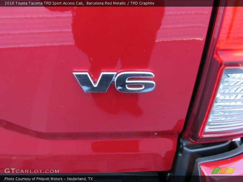 Barcelona Red Metallic / TRD Graphite 2016 Toyota Tacoma TRD Sport Access Cab