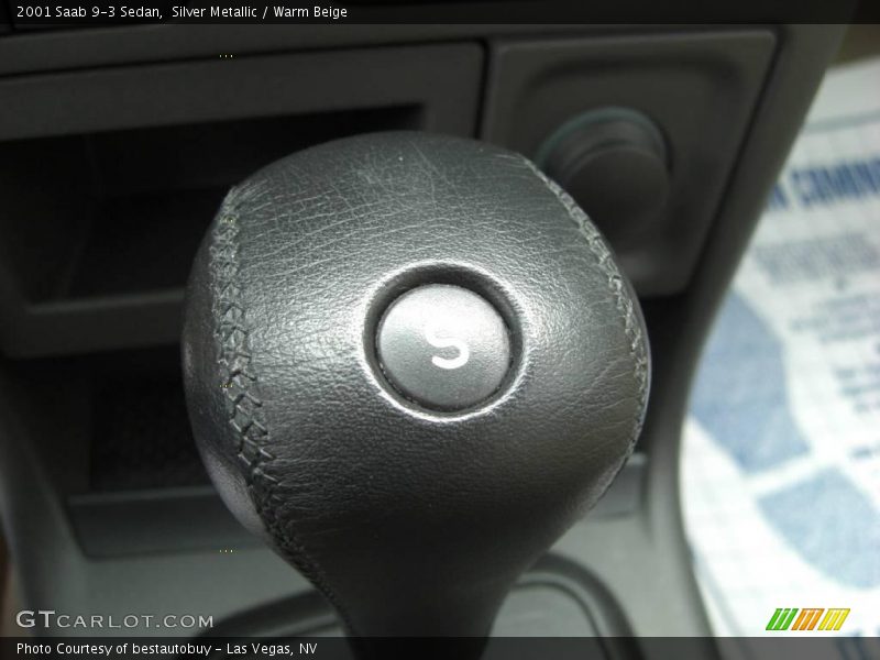 Silver Metallic / Warm Beige 2001 Saab 9-3 Sedan