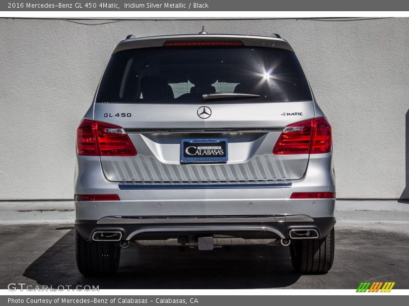 Iridium Silver Metallic / Black 2016 Mercedes-Benz GL 450 4Matic