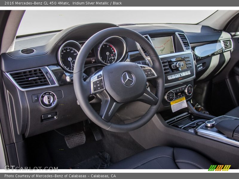 Iridium Silver Metallic / Black 2016 Mercedes-Benz GL 450 4Matic