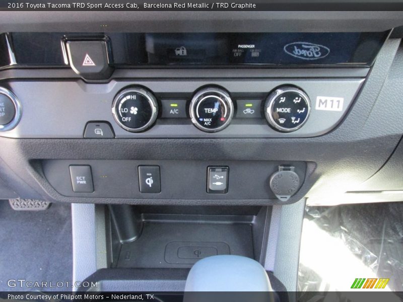 Controls of 2016 Tacoma TRD Sport Access Cab