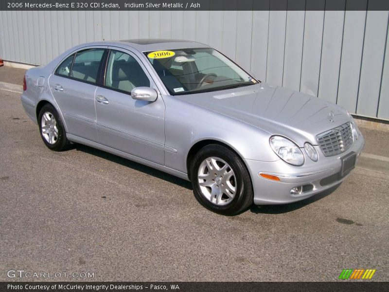 Iridium Silver Metallic / Ash 2006 Mercedes-Benz E 320 CDI Sedan