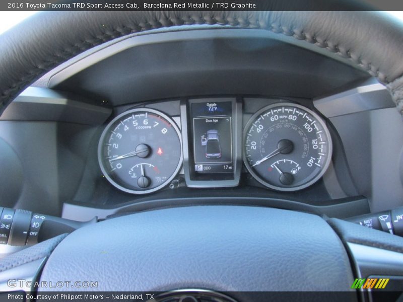  2016 Tacoma TRD Sport Access Cab TRD Sport Access Cab Gauges