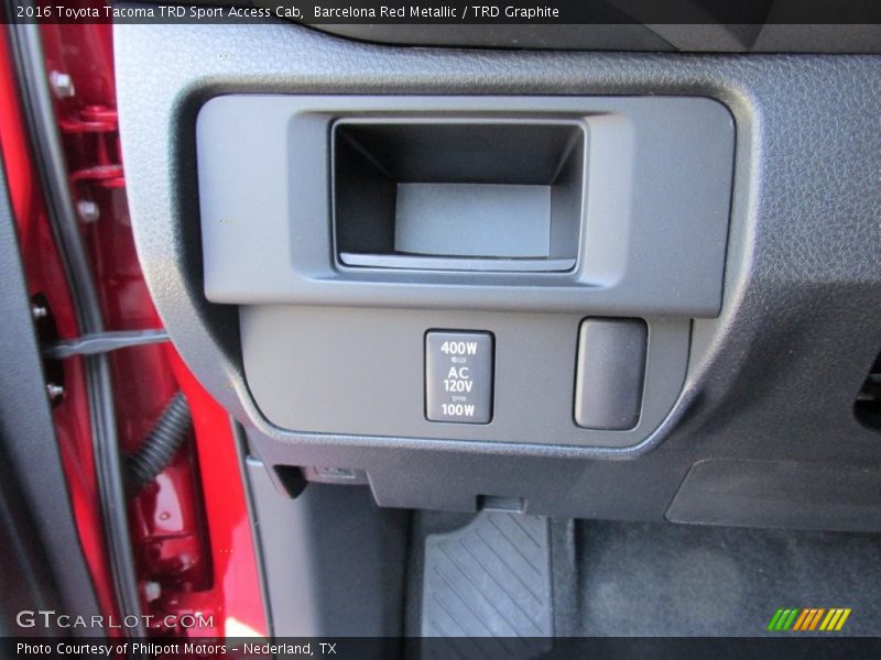 Controls of 2016 Tacoma TRD Sport Access Cab