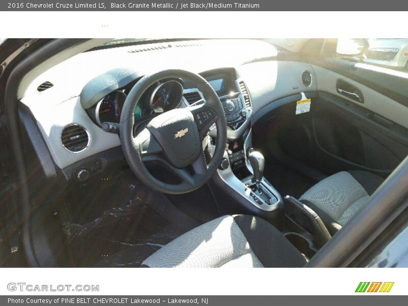 Black Granite Metallic / Jet Black/Medium Titanium 2016 Chevrolet Cruze Limited LS