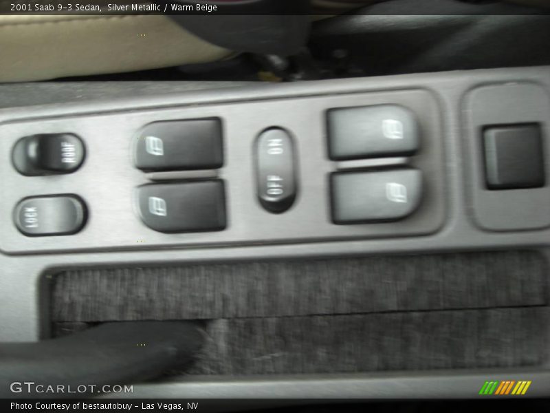 Silver Metallic / Warm Beige 2001 Saab 9-3 Sedan