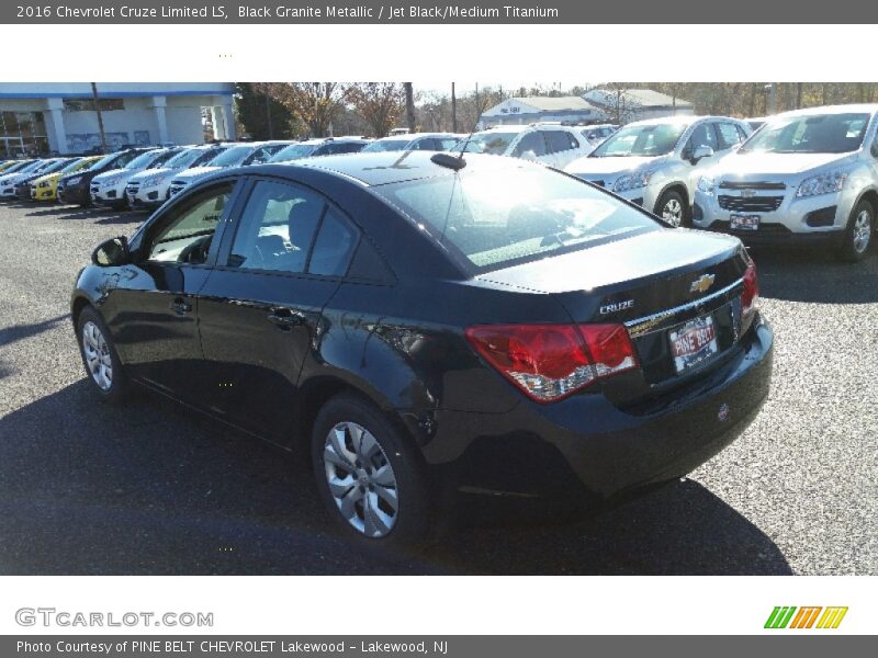 Black Granite Metallic / Jet Black/Medium Titanium 2016 Chevrolet Cruze Limited LS