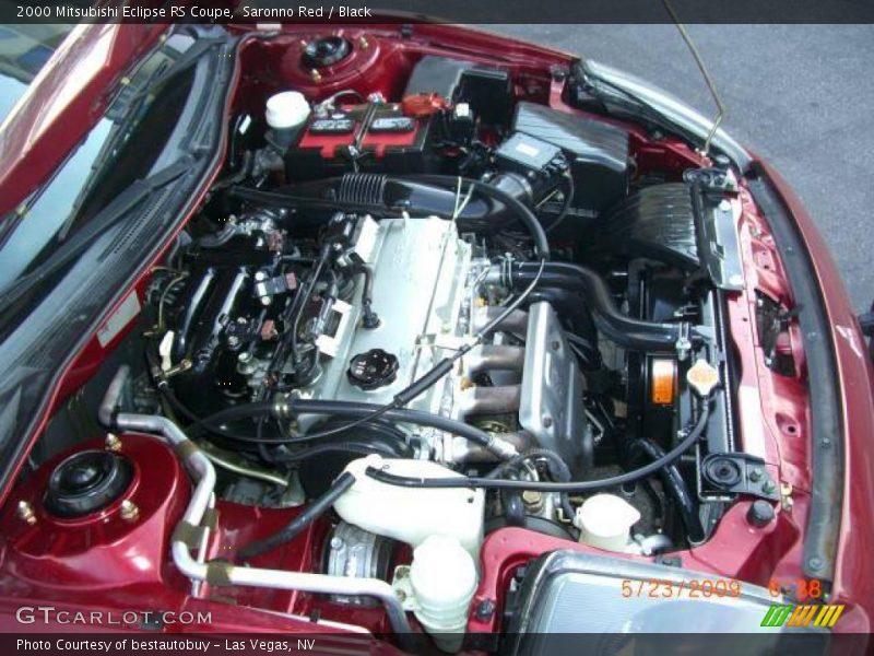 Saronno Red / Black 2000 Mitsubishi Eclipse RS Coupe