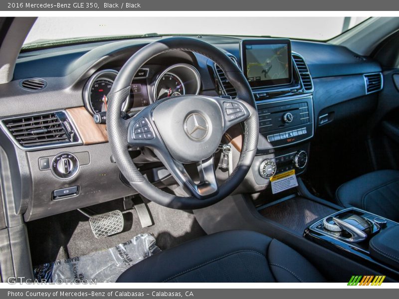 Black / Black 2016 Mercedes-Benz GLE 350
