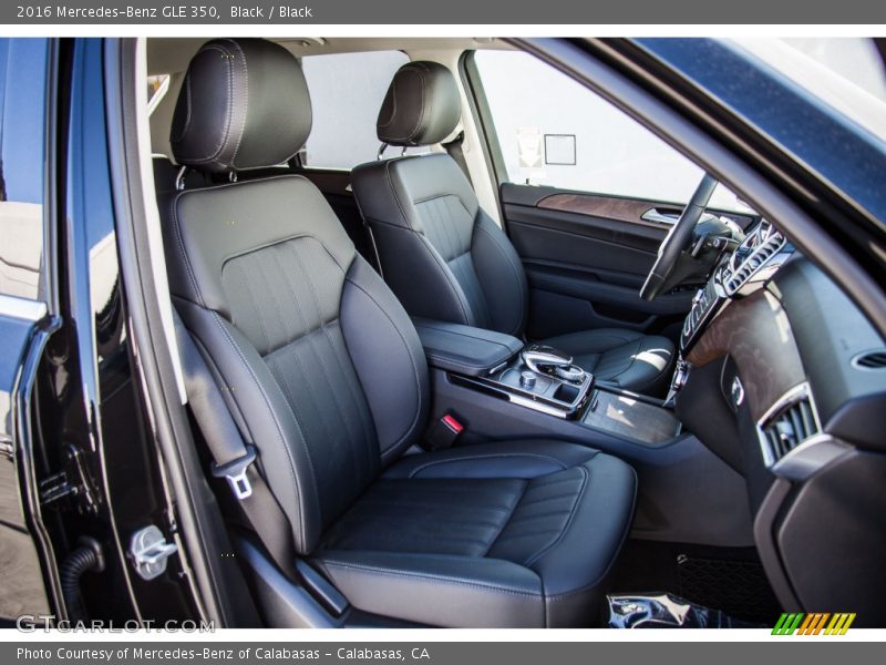 Black / Black 2016 Mercedes-Benz GLE 350