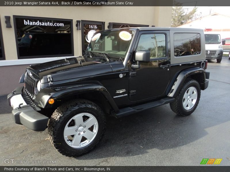 Black / Dark Slate Gray/Medium Slate Gray 2010 Jeep Wrangler Sahara 4x4