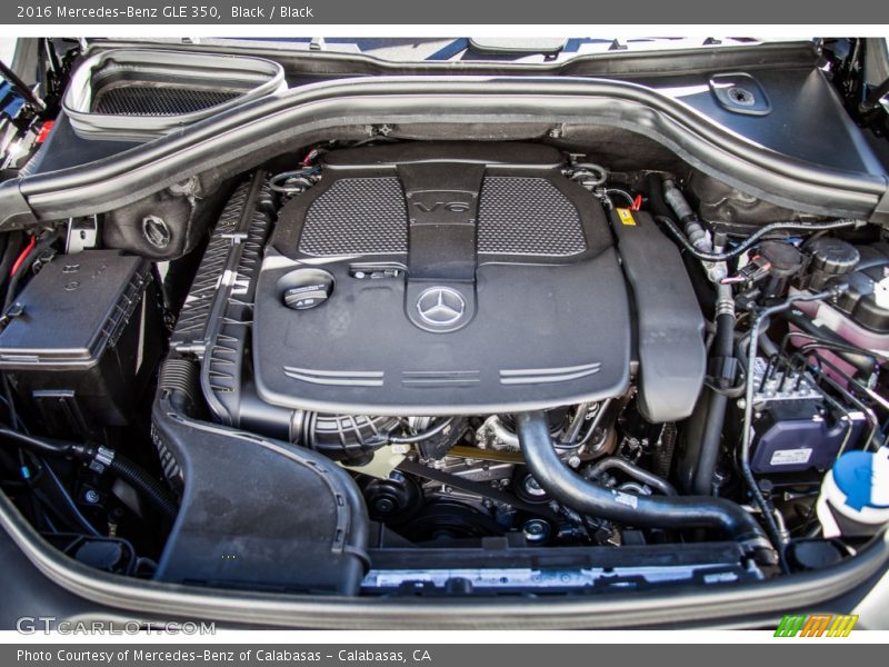 Black / Black 2016 Mercedes-Benz GLE 350