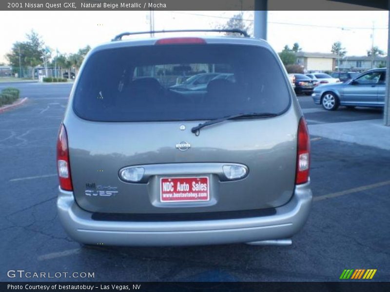 Natural Beige Metallic / Mocha 2001 Nissan Quest GXE