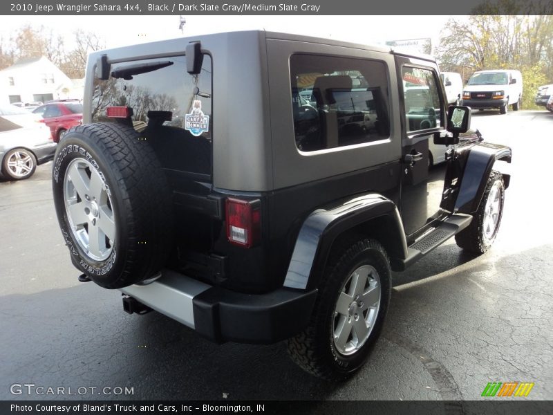 Black / Dark Slate Gray/Medium Slate Gray 2010 Jeep Wrangler Sahara 4x4