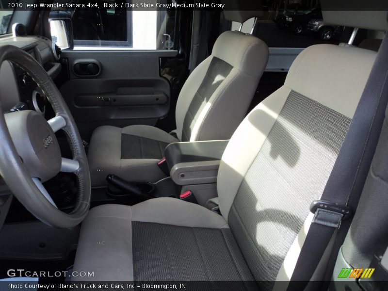 Black / Dark Slate Gray/Medium Slate Gray 2010 Jeep Wrangler Sahara 4x4