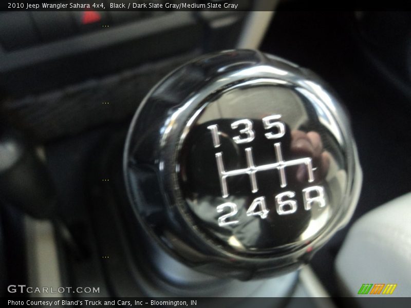 Black / Dark Slate Gray/Medium Slate Gray 2010 Jeep Wrangler Sahara 4x4