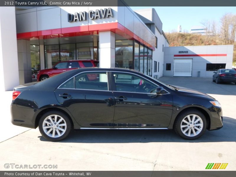 Cosmic Gray Mica / Ivory 2012 Toyota Camry XLE