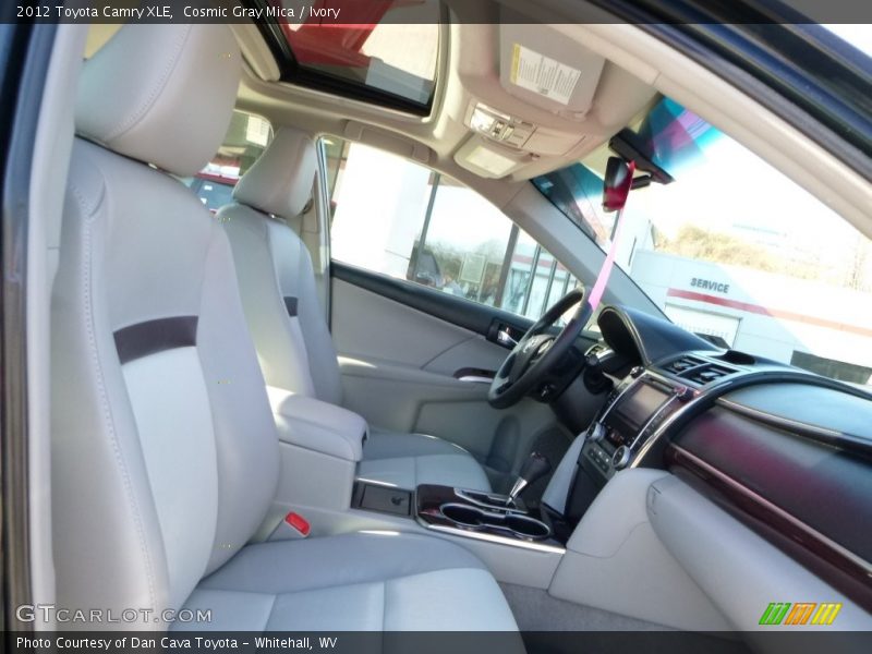 Cosmic Gray Mica / Ivory 2012 Toyota Camry XLE